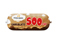 Valgomieji ledai THREE BEARS Chocolate, 500 g, 930 ml
