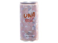 Rausv.pus. putojantis vynas UNA ROSE,10%,0,2l