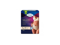 Kreminės spalvos kelnaitės šlapimo nelaikymui TENA SILHOUETTE CREME PLUS, L, 10 vnt.