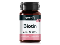 BERTIL's Biotin 10000µg plaukams tabl., N60