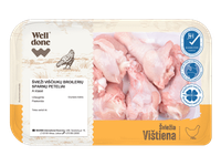 LIETUVIŠKI viščiukų broilerių sparnų peteliai WELL DONE, 500 g