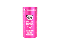 HAIR CARE PANDA VITAMINAI ŠEIMAI, 60 guminukų