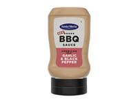 BBQ padažas SANTA MARIA su juodaisiais pipirais ir česnakais, 280 g