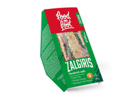 Sumuštiniai su plėšyta kiauliena, Čederio sūriu ir marinuota aitriąja paprika FOOD ON FOOT ŽALGIRIS, 170g