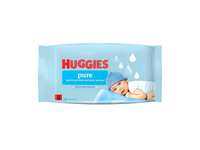 Drėgnos servetėlės HUGGIES PURE, 48 vnt.