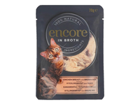 Kačių konservai su vištiena ENCORE, 70 g