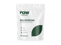 RAW POWDERS maisto papildas SELENAS 200 mcg, 60 kaps.