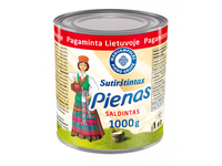 Saldintas sutirštintas pienas LIETUVAITĖ, 8%, 1kg