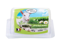 Ožkų pieno sūris BUCHETTE, su česnakais ir žolelėmis, šviežias, 100g