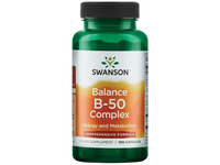 SWANSON VITAMINŲ  B  KOMPLEKSAS  100 KAPS.