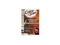 Ilgalaikiai plaukų dažai COLOR & SOIN, raudona ugninė (9R), 135 ml