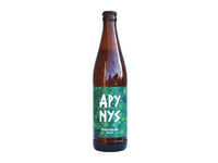 Nealkoholin.šviesusis alus APYNYS, 0,5%, 0,5l