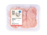 NAUJA! Švieži kalakutų krūtinėlių pjausniai WELL DONE, 400 g