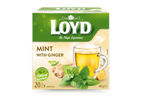 Arbata LOYD, mėtų ir imbierų skonio, 40 g