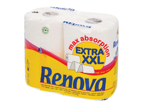 Popieriniai rankšluosčiai RENOVA MAXI ABSORPTION EXTRA XXL, 2 vnt.