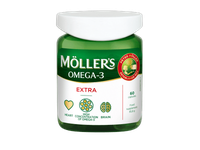 MOLLER OMEGA-3 Extra kapsulės, N60