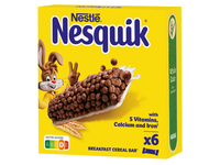 Pusryčių batonėlis NESTLE NESQUIK, 6 x 25 g