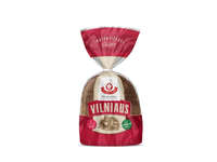 Juoda VILNIAUS duona be pridėtinio cukraus, 430 g