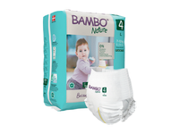 Sauskelnės-kelnaitės BAMBO NATURE PANTS 4, 7-12 kg, 20 vnt.