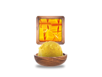 Sorbetas GLACES DES ALPES, mangų skonio, 2,5 l / 1,65kg
