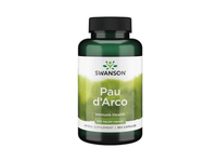 SWANSON PAU D'ARCO, 500 mg, 100 kapsulių
