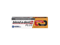 Fiksuojamasis dantų protezų kremas BLEND A DENT Plus Unbeatable Bite, No Flavor, 40 g