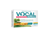 VOCAL, medaus ir citrinų skonio, 24 Pastilės
