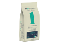 Kavos pupelės MONDAYS Nr.1, 100% Arabica, švelniai skrudinta, 1 kg