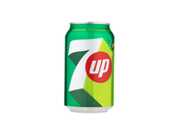 Gazuotas gėrimas 7UP, 0,33 l, skardinė D