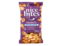 NICE BITES žemės riešutai, 500 g
