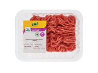 Smulkinta maišyta kiauliena ir/jautiena dujose, IKI, 400g