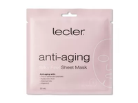 LECLER lakštinė veido kaukė ANTI-AGING, 1 vnt.