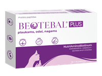 BEOTEBAL PLUS plaukams, odai, nagams tabletės N40