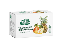 Vaisinė arbata ŽOLYNĖLIS su ananasais ir kriaušėmis, 40 g