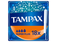 Tamponai TAMPAX Plastic Free, Super Plus, 18 vnt.