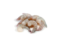 Šaldytos baltakojės blyškiosios krevetės, nevirtos, lukštentos,16/20, 20% glazūros, 1kg