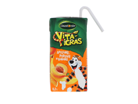Sulčių gėrimas ELMENHORSTER Vita Tigras, apelsinų, persikų ir bananų, 200 ml