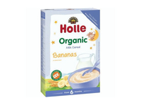 Ekologiška pieniška košė HOLLE, su bananais (nuo 6 mėn.), 250 g