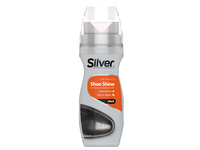 Skystas batų tepalas SILVER, juodas, 75 ml