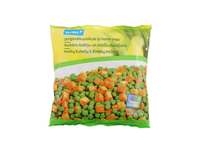Šald. morkų kub. ir žirn. mišinys RIMI, 400 g