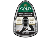 Avalynės valymo kempinė GOLDCARE, su dozatoriumi, juoda, 6 ml