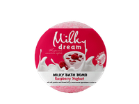 Vonios burbulas MILKY DREAM RASPBERRY YOGHURT, 100 g