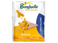 Šaldytos kukurūzų burbuolės BONDUELLE išilgai pjaustytos, 1 kg