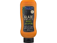 BBQ padažas-glajus SANTA MARIA, su mangais ir jalapeno aitriosiomis paprikomis, 1050 g