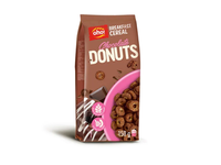 Spurgų ir šokolado skonio sausų pusryčių OHO Chocolate Donuts, 150 g