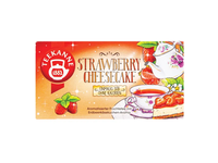 Arbata TEEKANNE STRAWBERRY CHEESECAKE, 18vnt. x 2,25g