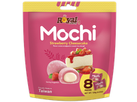 Močiai ROYAL FAMILY, braškinio sūrio pyrago skonio,  120 g