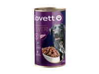Konservuotas šunų ėdalas LOVETT su kepenėlemis, 1.25 kg