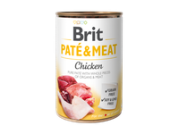 Konservuotas ėdalas šunims BRIT CARE, Chicken Pate and Meat, 400 g
