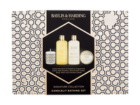 Kūno priežiūros rinkinys Baylis & Harding Signature Collection Candlelit Bathing Set, 4 vnt.